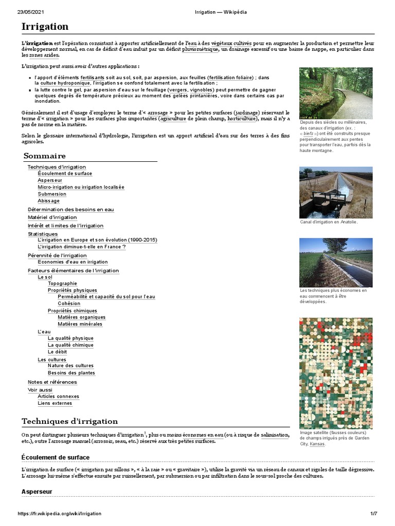 Irrigation par jarre — Wikipédia
