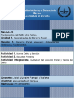 Módulo 5. Unidad 1. Sesión 1.: Universidad Abierta y A Distancia de México Licenciatura en Derecho