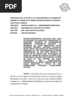 TJPR arrendamento mercantil devolução do VRG pela locadora