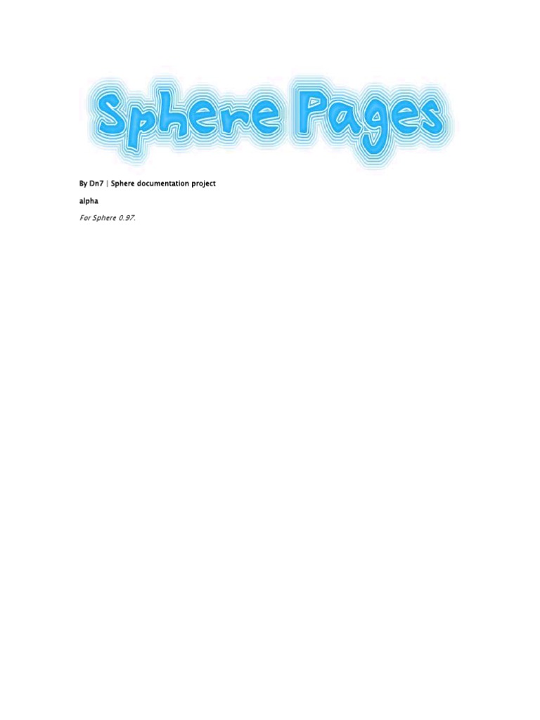 Sphere | PDF | Java Script | Variable (Computer Science)