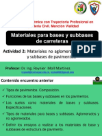 Actividad 1.2 - Materiales No Aglomerados para Bases y Subbases de Pavimentos