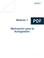 Cartilla - Módulo 1. Motivación Para La Autogestión 2021