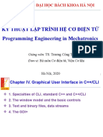 Chapter IV. Graphical User Interface in C CLI++ TCT