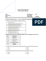 Soal IPS KELAS 7 UAS Genap 2020-2021