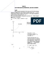 Penyelesaian PD Numerik