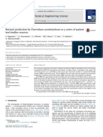 Butanol Production by Clostridium Acetobutylicum in A Series of Packed Bed Biofilm Reactors