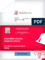 Abdomen Agudo Ginecologico PDF
