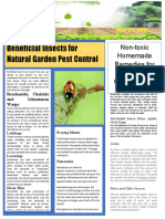 Newsletter: Beneficial Insects For Natural Garden Pest Control
