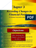 Recording Changes in Financial Position