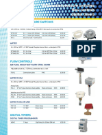 Differential Pressure Switches Ow Controls Digital Timers