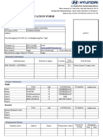 Employment Application Form: 1.position Applying For 2.employee Information