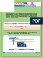 Infografia Explicativa Actualización Registro Fotografico de Los Estudiantes en El Aplicativo