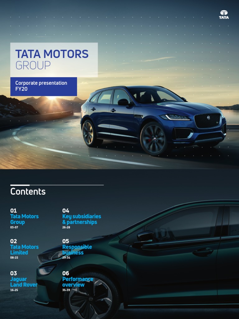 Tata Motors FY20 Corporate Overview | PDF | Business