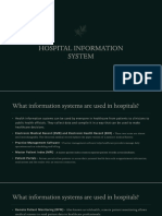 Hospital Information System Ppt - Antolino Bsias 3c