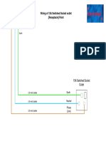 Wiring of 15A Switched Socket Outlet