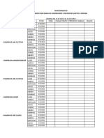 Formato de Ompresores y Recipientes A Presion