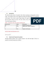 Chapter Three: Optical and Geometrical Analysis