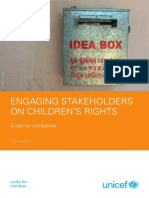 Stakeholder Engagement On Childrens Rights 021014