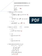 PreCal H Test Review 1.4-1.5 Answers PDF
