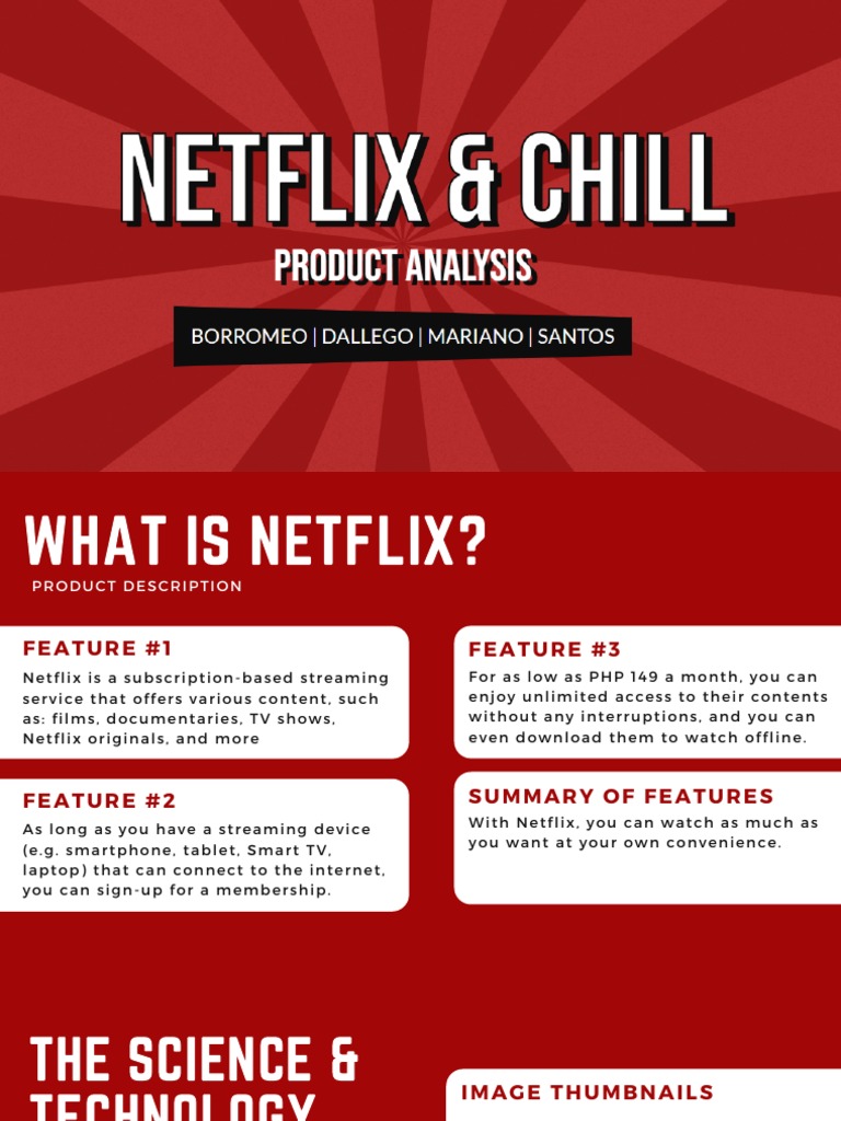 Netflix: Features and Product Analysis | PDF | Netflix | Streaming Media
