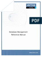 Database Management Reference Manual