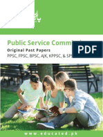 Public Service Commission Original Past Papers