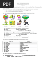 Phrasal Verbs - VI - Worksheet 3