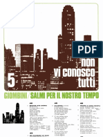 SALMI PER IL NOSTRO TEMPO - Non VI Conosco Tutti