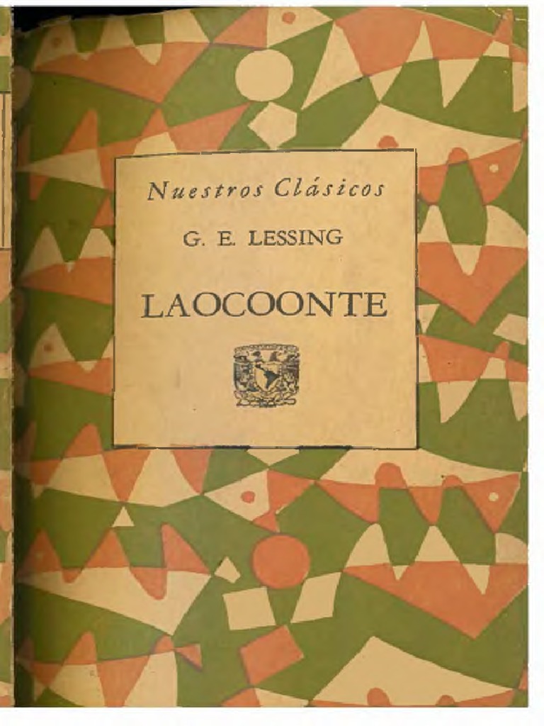 Lessing Gotthold Ephraim Laocoonte PDF Pinturas Romanticismo