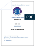 COMSATS University Islamabad, Virtual Campus: Assignment #2