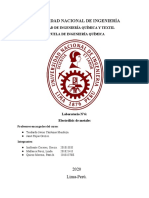 Laboratorio N°07 Físicoquímica Tratamiento de Datos