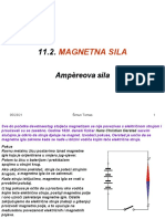 11.2. MAGNETNA (Ampereova) SILA 11.2.1 I 11.2.2.