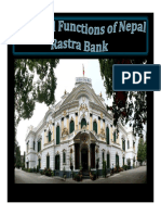 Role and Functions of Nepal Rastra Bank