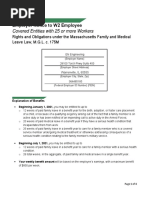 PFML Serious Health Condition Form | PDF | Sick Leave | Patient