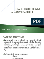 Curs 1 - Semiologia Chirurgicala a Pancreasului
