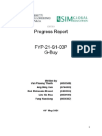 Csit321 Fyp-21-S1-03 Progress Report