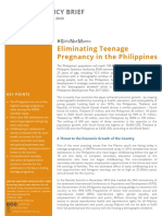 UNFPA Policy Brief Teenage Pregnancy (2020!01!24)