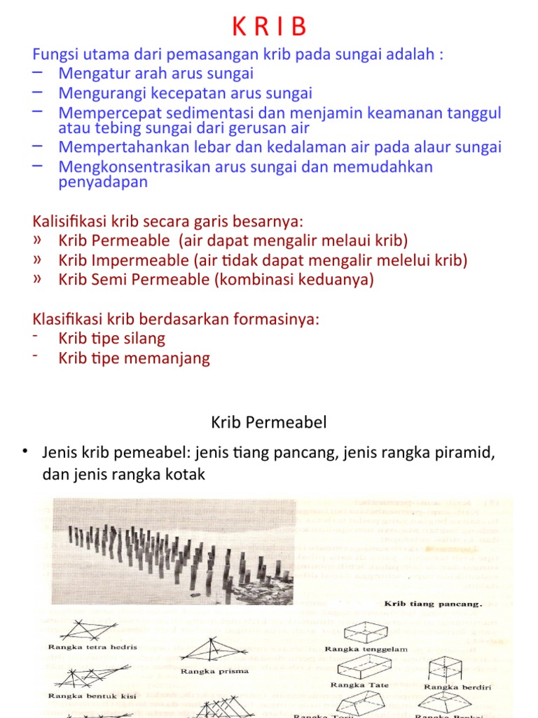 Rekayasa Sungai 9 Perenc Krib | PDF