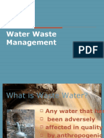 Water Waste Management