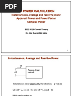 Ac Power Calculation