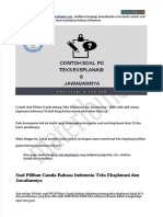 PDF Contoh Soal Teks Eksplanasipdf - Compress
