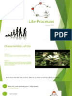 Life Processes: Science Unit 1