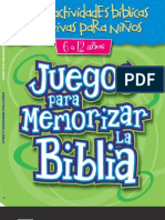 Juegos para Memorizar La Biblia - Editorial Dinámica