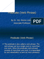 Lecture 4 Verbal Phrase