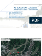 Dokumentasi Kunjungan Lapangan Di Lokasi Kerusakan Tebing 25 Dan 26 September 2020
