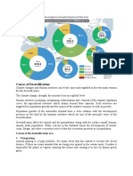 Causes of The Desertification Are: 1. Overgrazing