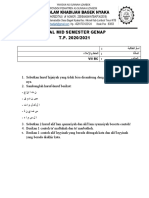 SOAL MID SEMESTER GENAP T.P. 2020/2021