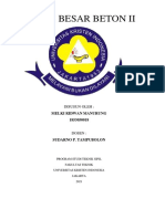 Tugas Besar Beton Ii Melki Ridwan Manurung PDF