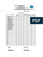 Daftar Nilai Siswa Kelas X