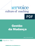 Apresentação Da Formação em Gestão Da Mudança